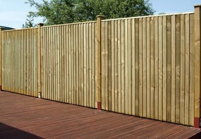 Closeboard wooden Fencing
