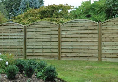 Pro Fence in garden 