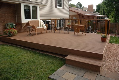 The ideal coloured composite decking 